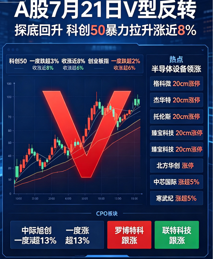 A-share V-shaped reversal, tech stocks surge